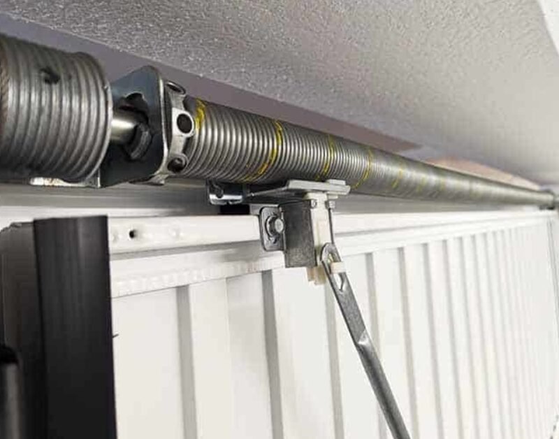 garage door spring repair.