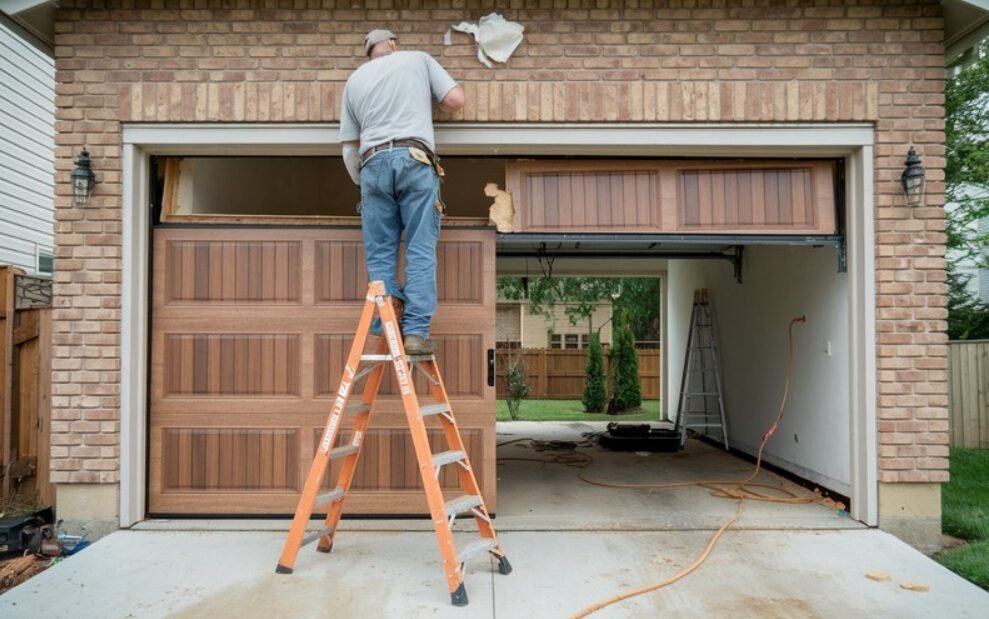 emergency garage door repair.