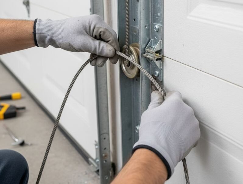 Professional garage door cable and pulley replacement in Pembroke Pines FL