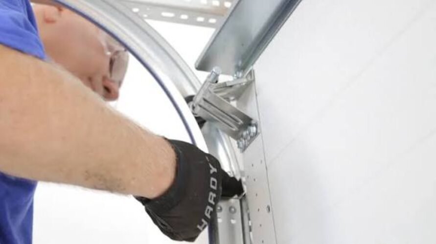 Garage Door Off-Track Correction & Alignment